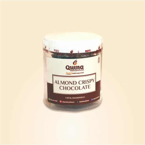 Almond Crispy Cokelat